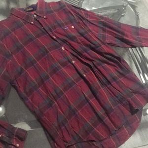 Alexander Julian Colours. Plaid button. XXL